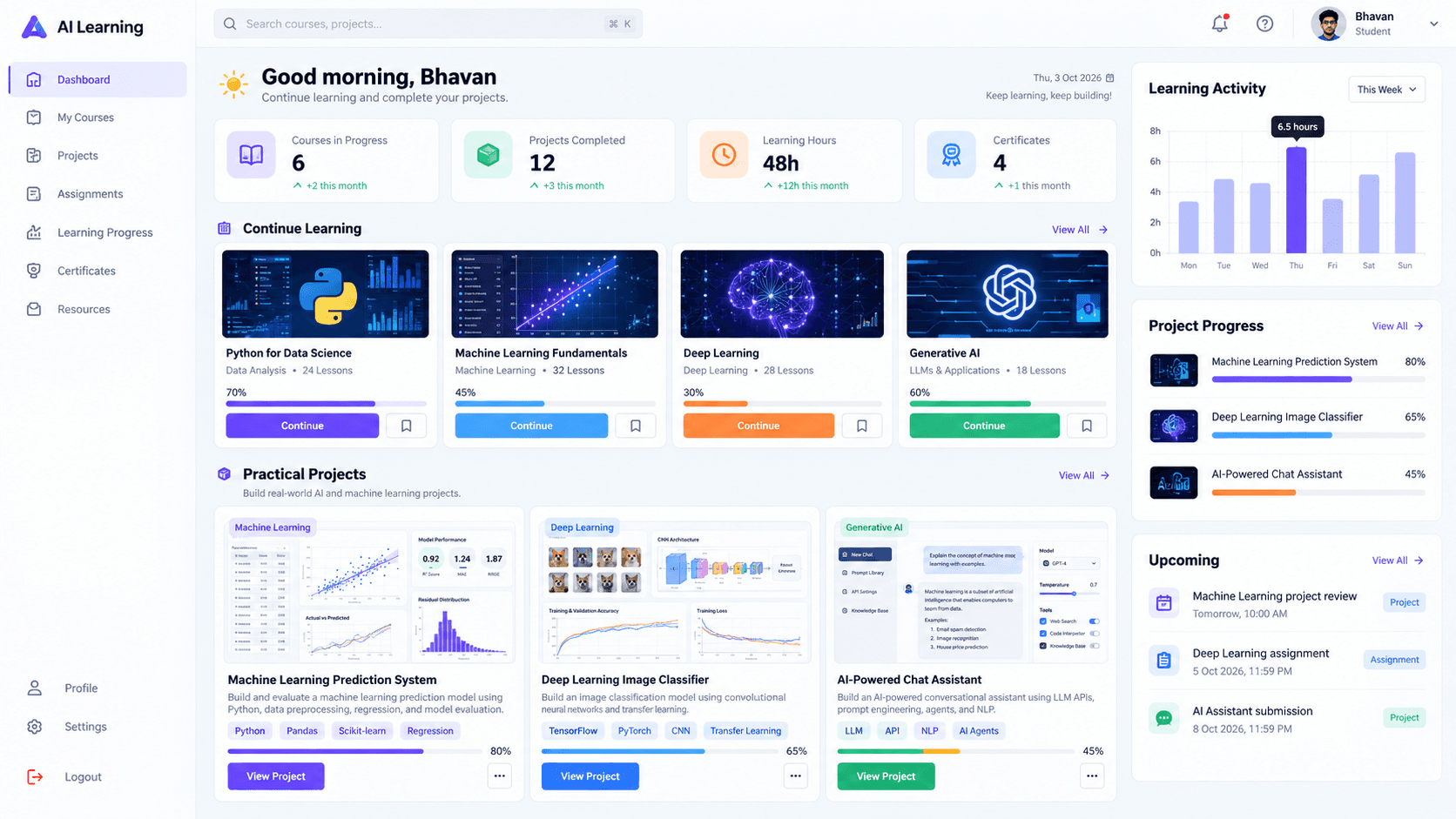 Machine Learning Prediction System