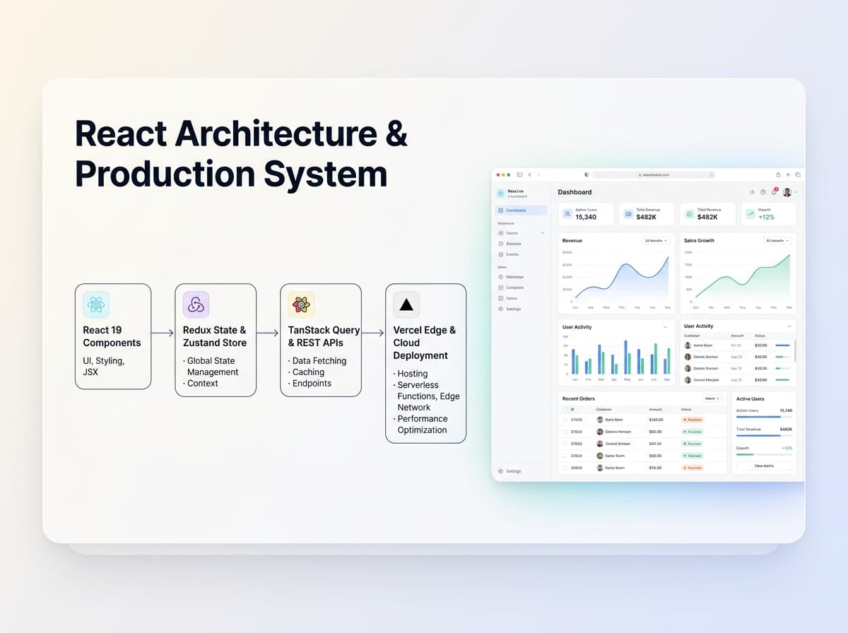 React Production Architecture Blueprint & Codebase